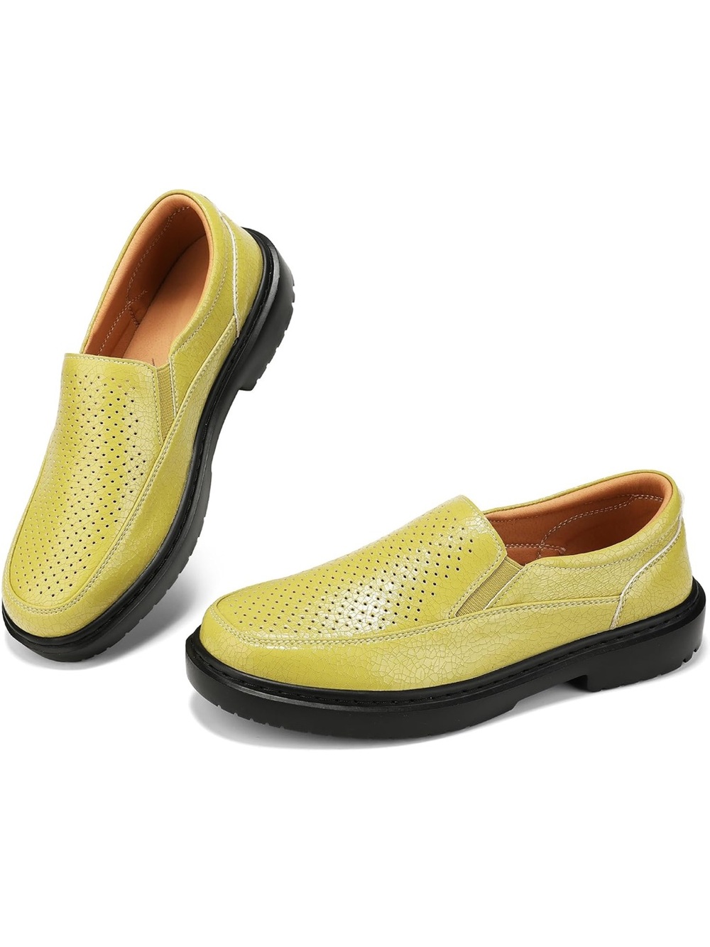 Beauseen pistachio Slip-On Casual Loafers
